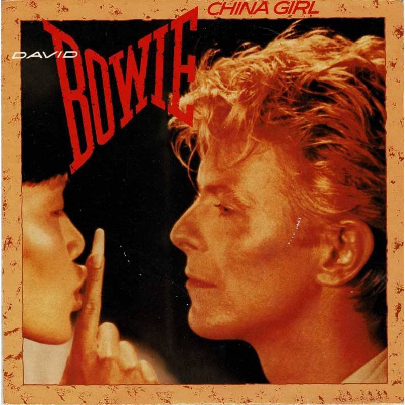 David Bowie - China girl / Shake it. Single (sólo carátula)
