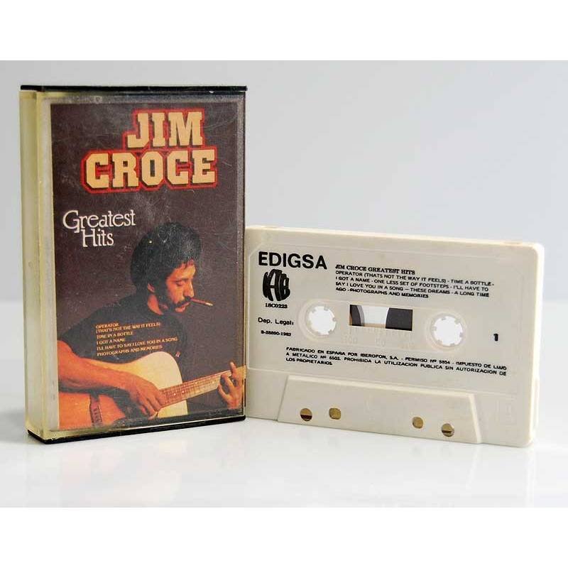 Jim Croce - Greatest Hits. Casete