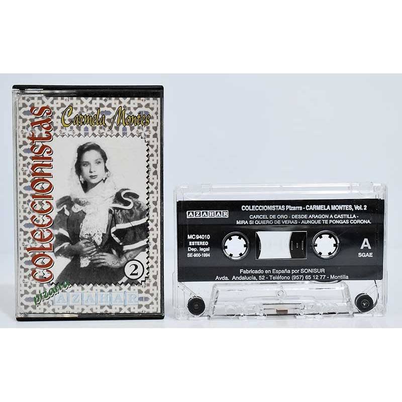 Carmela Montes. Coleccionistas Pizarra Vol. 2. Casete