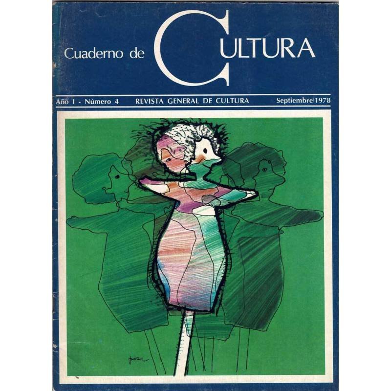 Cuaderno de Cultura No. 4. Septiembre 1978 -