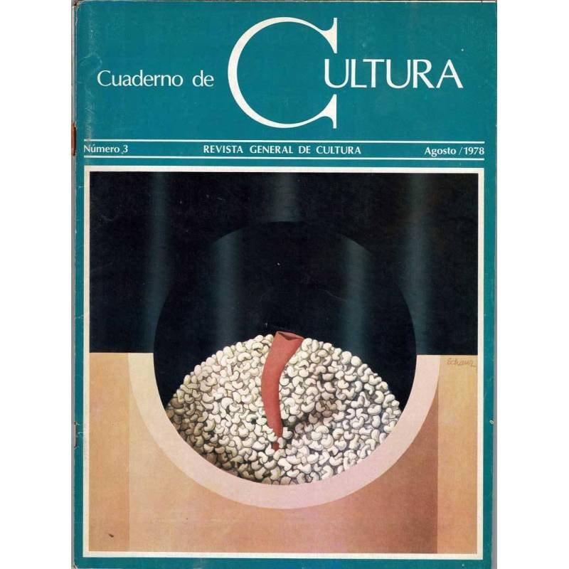 Cuaderno de Cultura No. 3. Agosto 1978 -