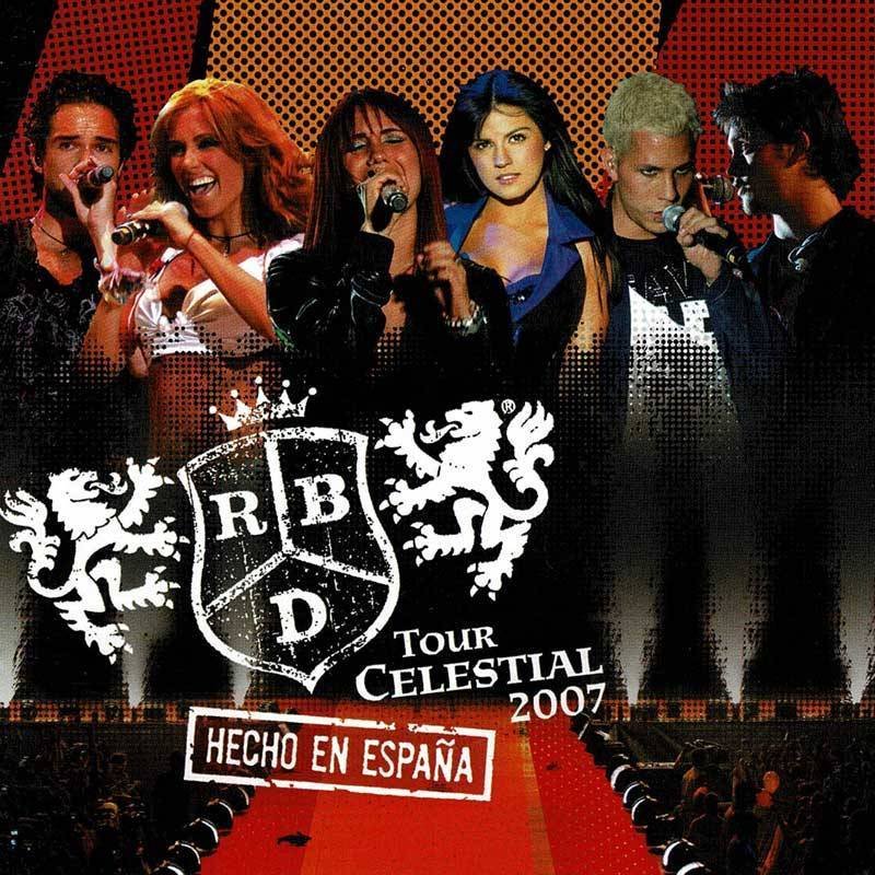 RBD  Tour Celestial 2007 (Hecho En España). 2 x CD