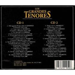 Los Grandes Tenores. Plácido Domingo. Luciano Pavarotti. José Carreras. 2 x CD