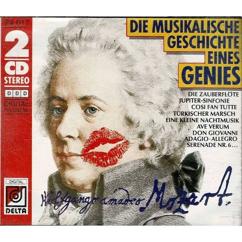 Wolfgang Amadeus Mozart - Die Musikalische Geschichte Eines Genies. 2 x CD