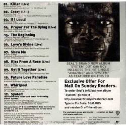 Seal - Seal. CD Promo