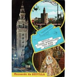 Postal recuerdo de Sevilla. Bellezas de la ciudad No. 226