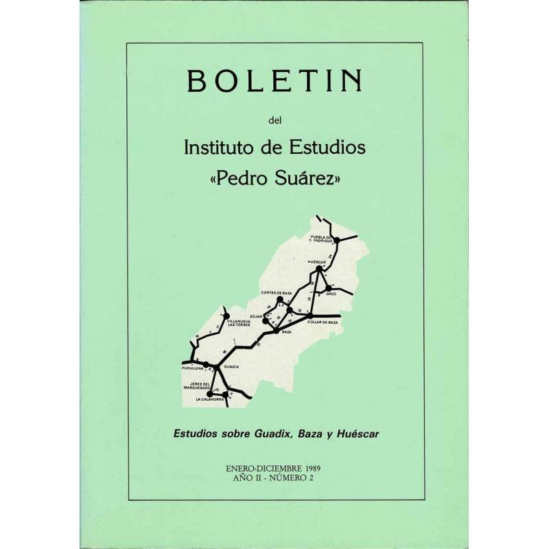 Boletín del Instituto de Estudios Pedro Suárez No. 2, 1989