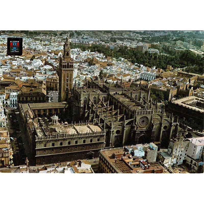 Postal Sevilla. Vista general No. 16