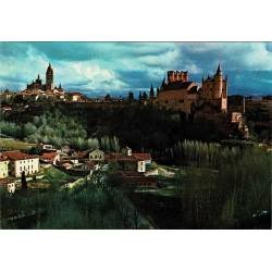 Postal Segovia. Vista general No. 825