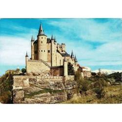 Postal Segovia. El Alcázar....