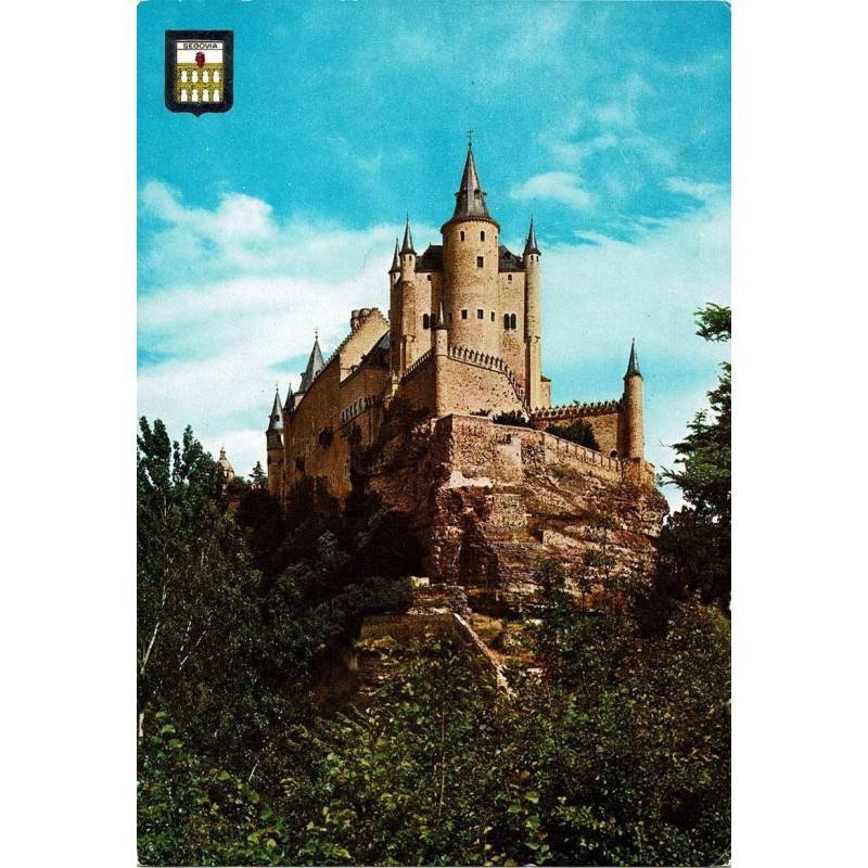 Postal Segovia. Alcázar No. 25