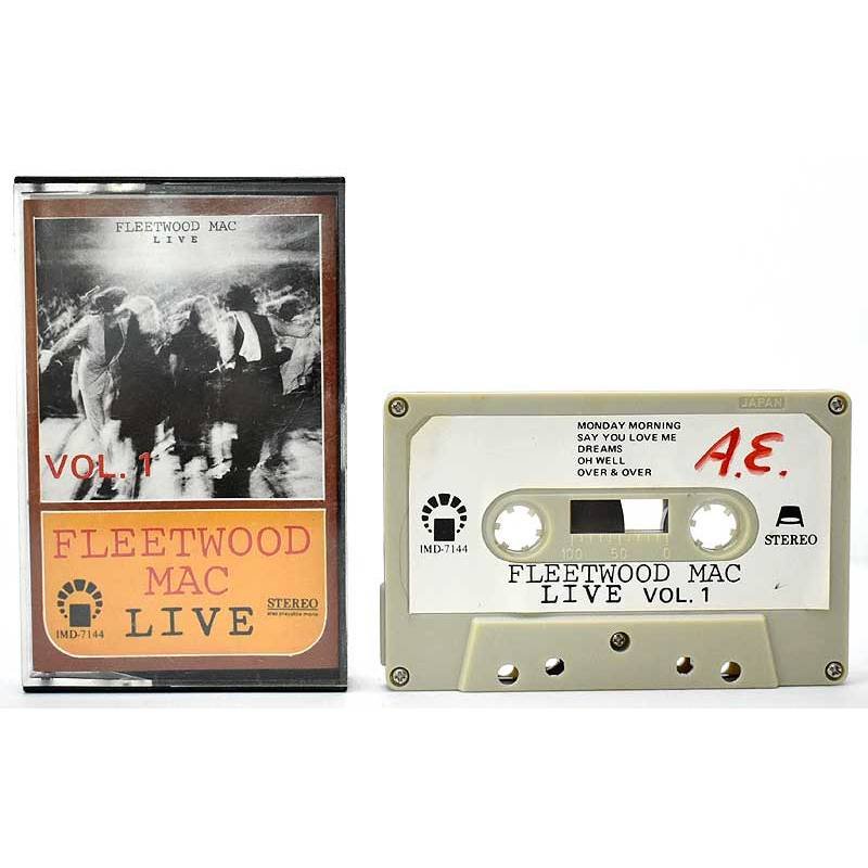 Fleetwood Mac - Live Vol. 1. Casete. Muy raro
