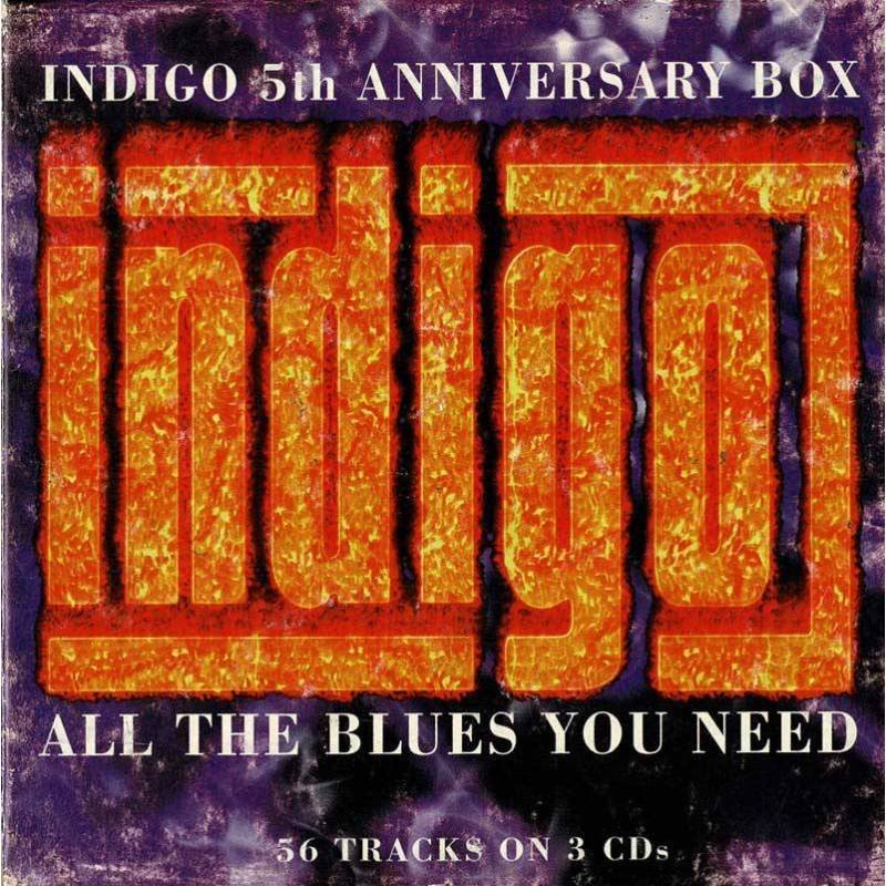 Indigo 5th Anniversary Box - All The Blues You Need. 3 x CD