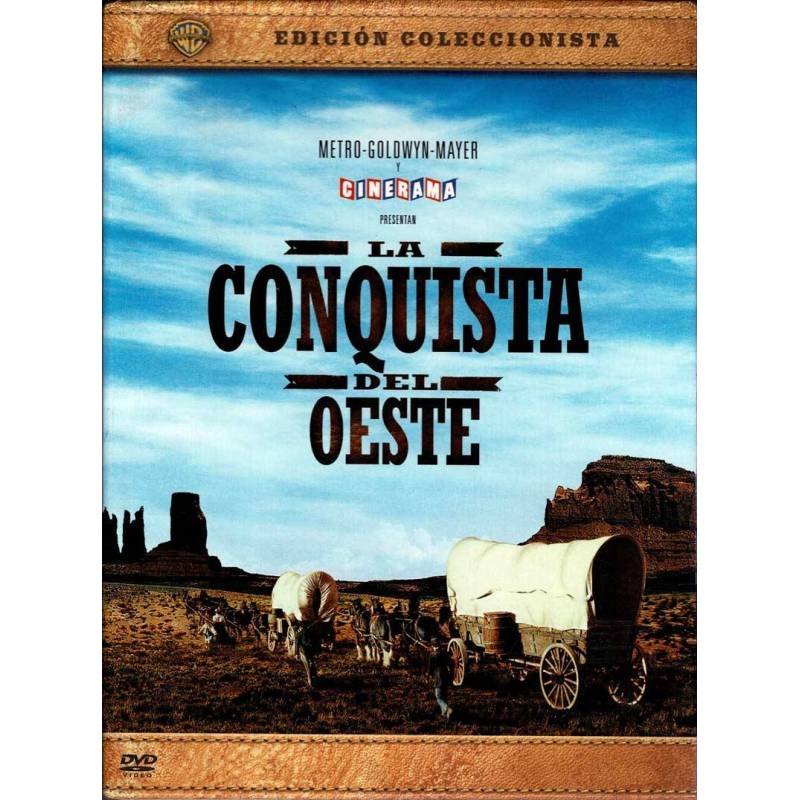 La Conquista del Oeste. Edición Coleccionista. 3 x DVD + Libro + Fotos