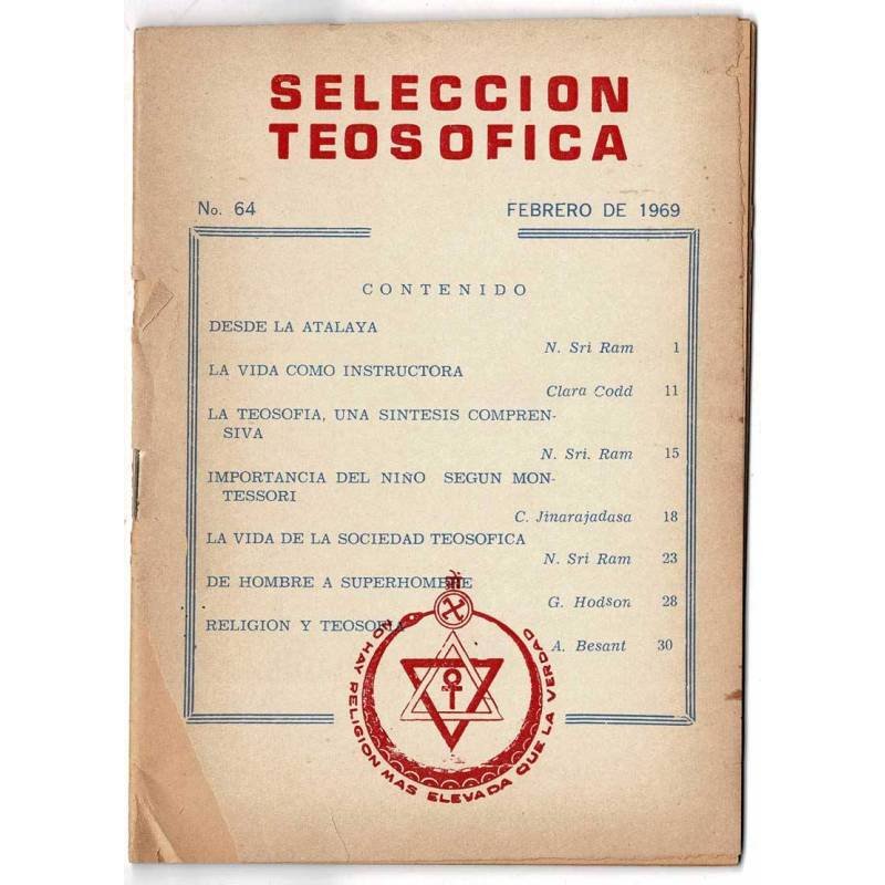 Selección Teosófica No. 64. Febrero 1969