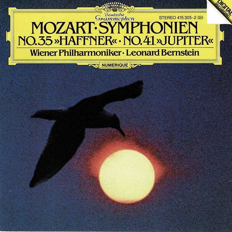 Wolfgang Amadeus Mozart, Leonard Bernstein - Symphonien No. 35 Haffner. No. 41 Jupiter. CD