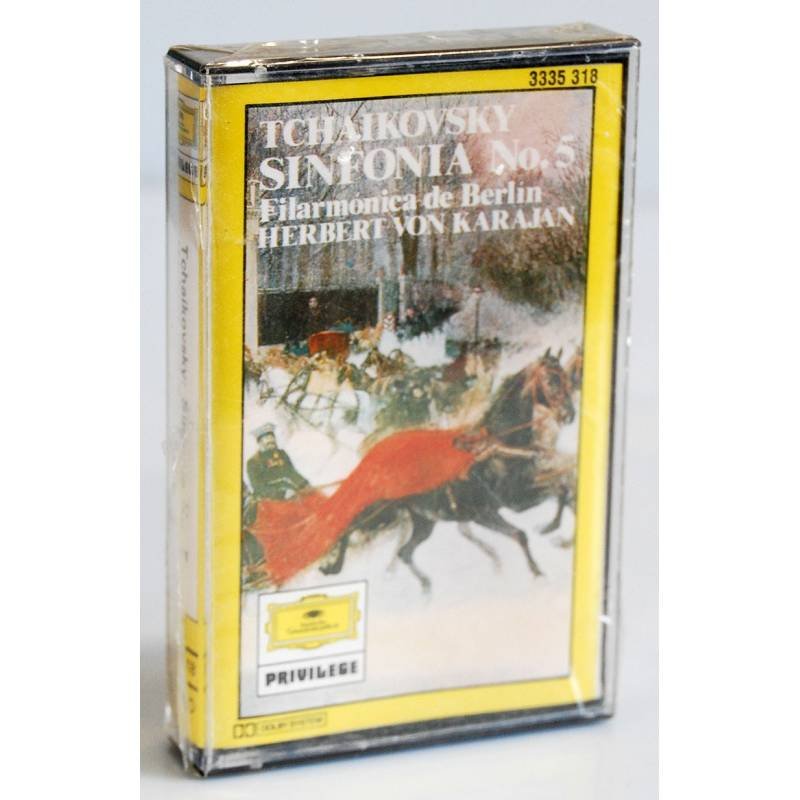 Tchaikovsky - Sinfonía No. 5. Herbert von Karajan. Privilege. Casete