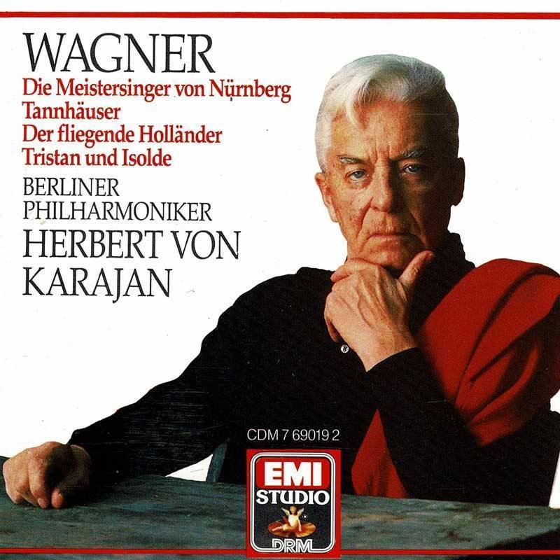 Karajan. Berliner Philharmoniker. Wagner - Ouvertüren. CD