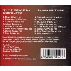 Elspeth Cowie - Naked Voice. CD