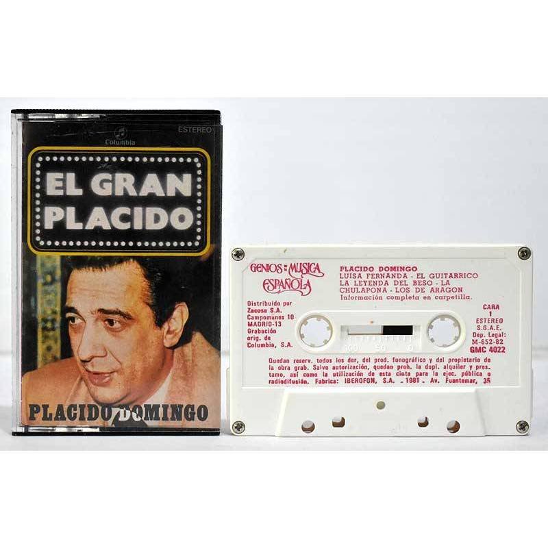 Plácido Domingo - El gran Plácido. Casete