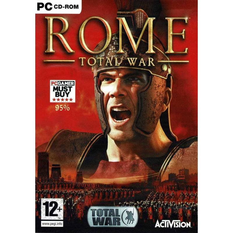 Rome Total War (versión en inglés). Completo. PC