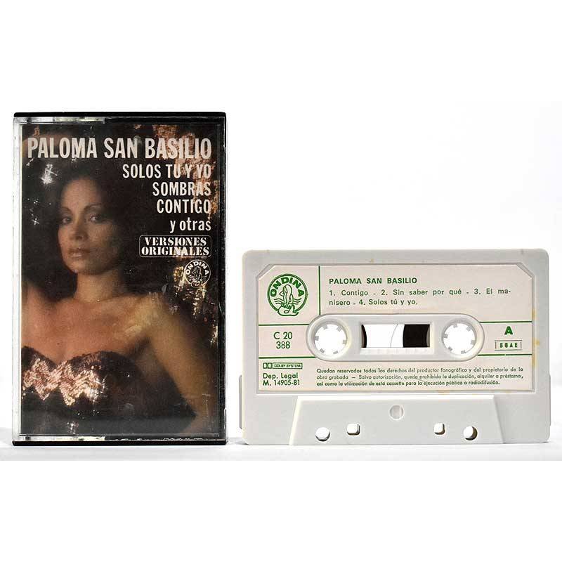 Paloma San Basilio - Solos tu y yo. Sombras. Contigo y otras. Casete