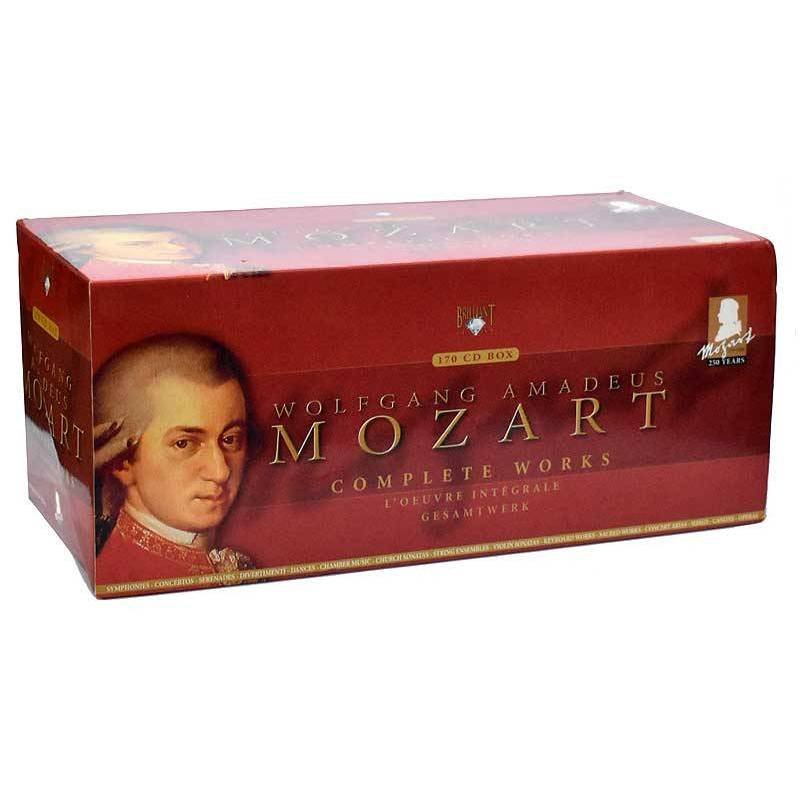 Wolfgang Amadeus Mozart - Complete Works. 170 CDs