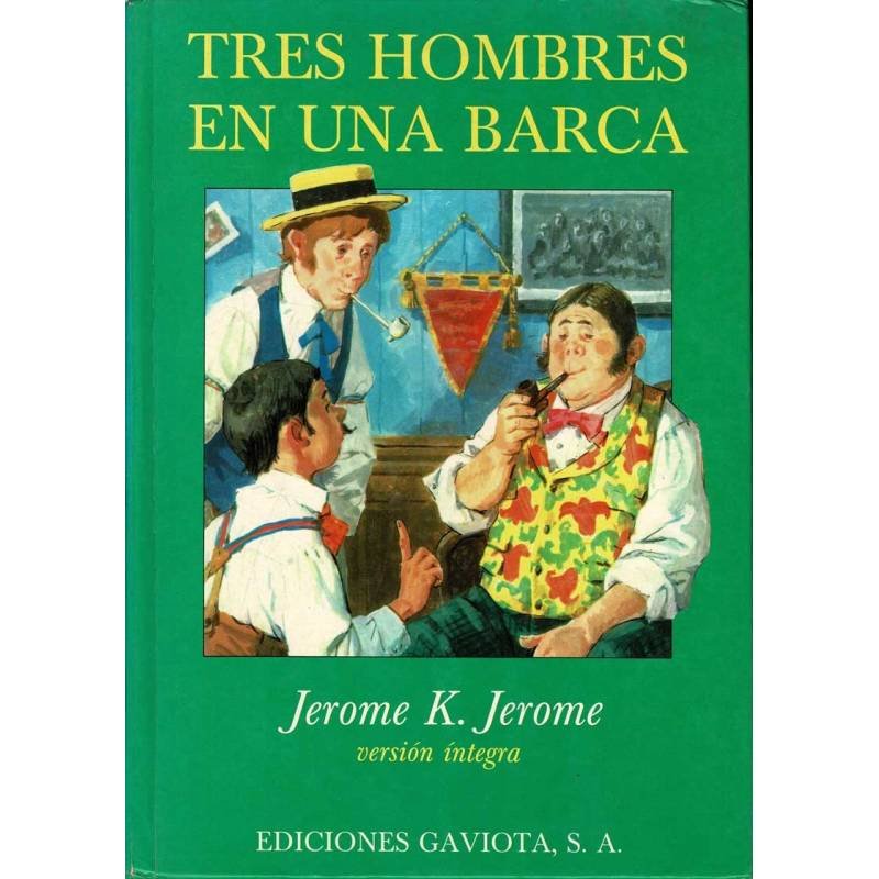 Tres hombres en una barca