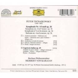 Pyotr Ilyich Tchaikovsky - Symphonie n°4 - Capriccio Italien. CD