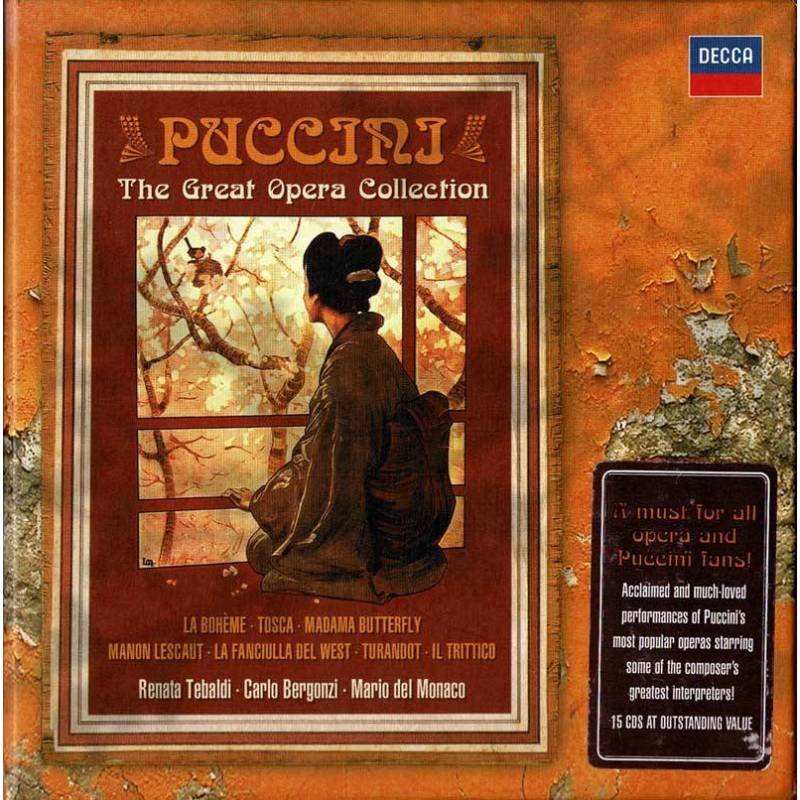 Giacomo Puccini - The Great Opera Collection. 15 x CD