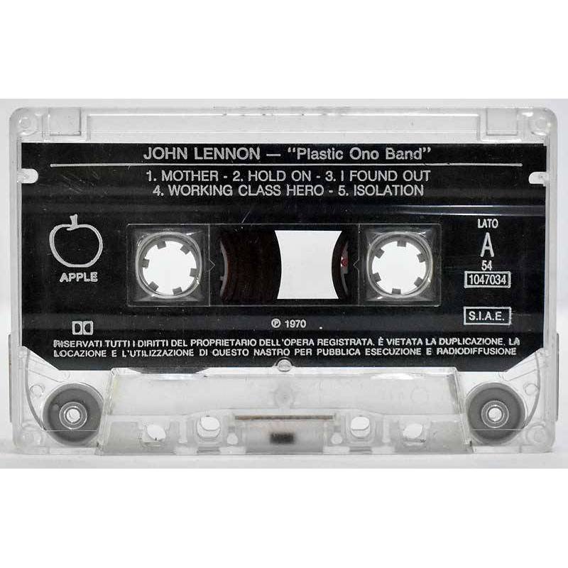 John Lennon - Plastic Ono Band. Casete (no incluye carátula)