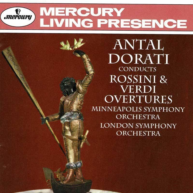 Rossini, Verdi, Dorati - Rossini & Verdi Overtures. CD