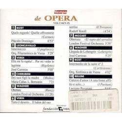 Tiempo de Opera Vol. 9 - Bizet. Leoncavallo. Verdi. Cherubini... CD