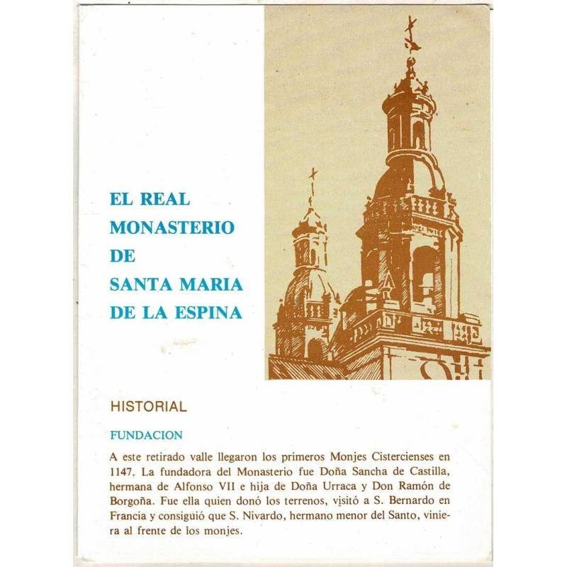 El Real Monasterio de Santa María de la Espina. Tríptico publicitario