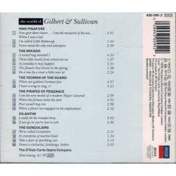 Gilbert & Sullivan. The D'Oyly Carte Opera Company - The World Of Gilbert & Sullivan. CD