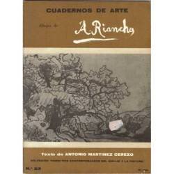 Cuadernos de Arte Nº 23. Dibujos de A. Riancho - Antonio Martínez Cerezo