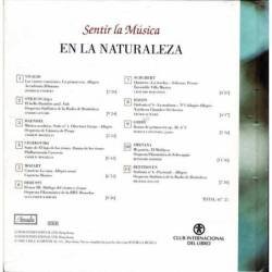 Sentir la música. En la naturaleza. CD Book