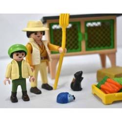 Playmobil. Tres Soldados Medievales