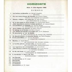 Revista Horizonte No. 5. Julio-Agosto 1969