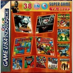 Pack de 38 juegos en un cartucho para Game Boy Color Advance