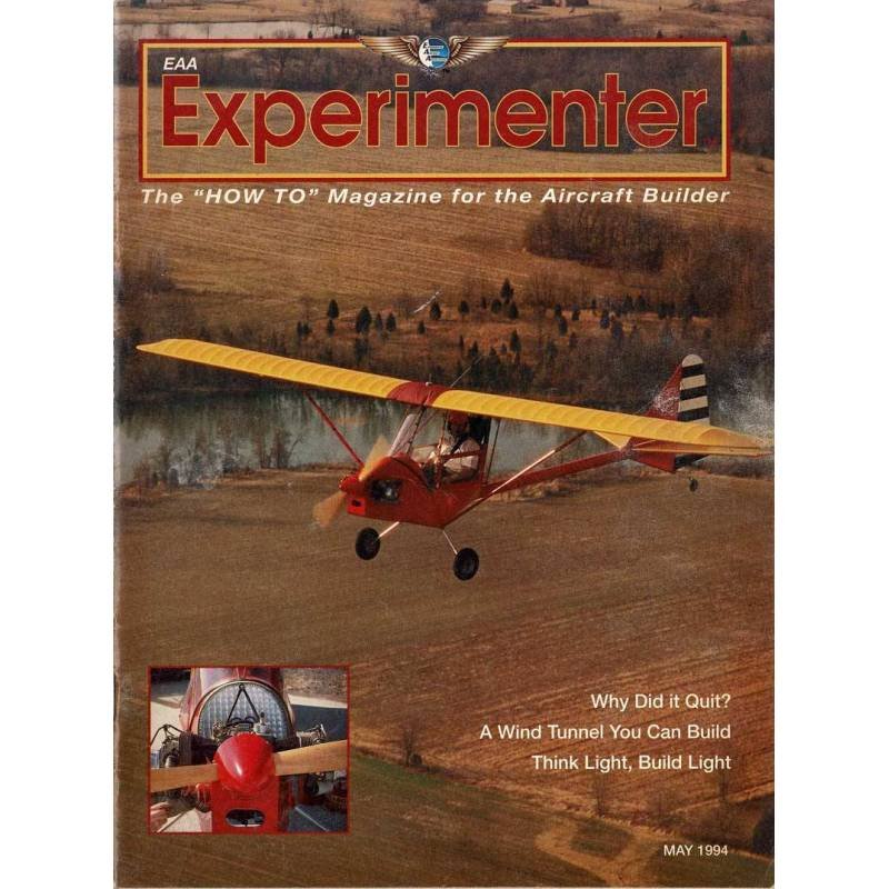 EAA Experimenter. Magazine for the Aircraft Builder. Vol. 14 No. 5, 1994