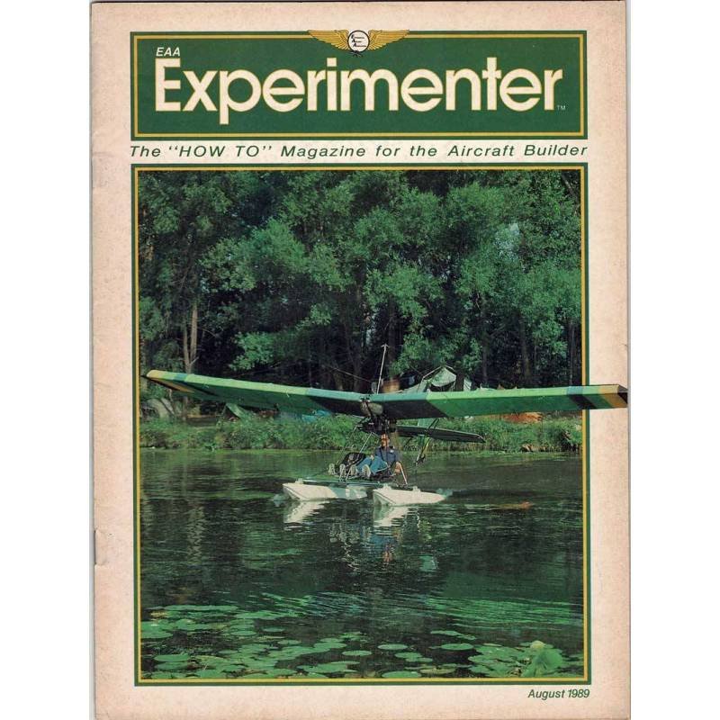 EAA Experimenter. Magazine for the Aircraft Builder. Vol. 9 No. 8, 1989