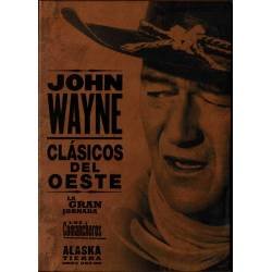 John Wayne. Clásicos del Oeste. Pack 3 DVD. La Gran Jornada. Los Comancheros. Alaska Tierra de Oro