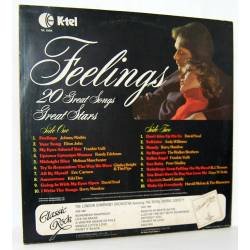 Feelings. 20 Great Songs Great Stars. LP