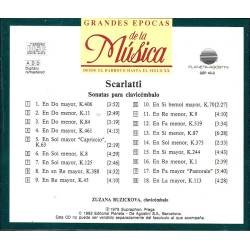 Grandes Epocas de la Música. Scarlatti - Sonatas para clavicémbalo. CD