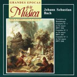 Grandes Epocas de la Música. Johann Sebastian Bach - Conciertos de Brandenburgo 1, 2 y 3. CD