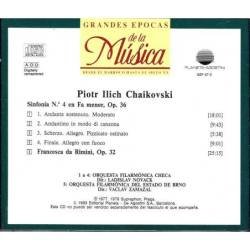 Grandes Epocas de la Música. Chaikovski - Sinfonía No. 4 / Francesa da Rimini Op. 32. CD