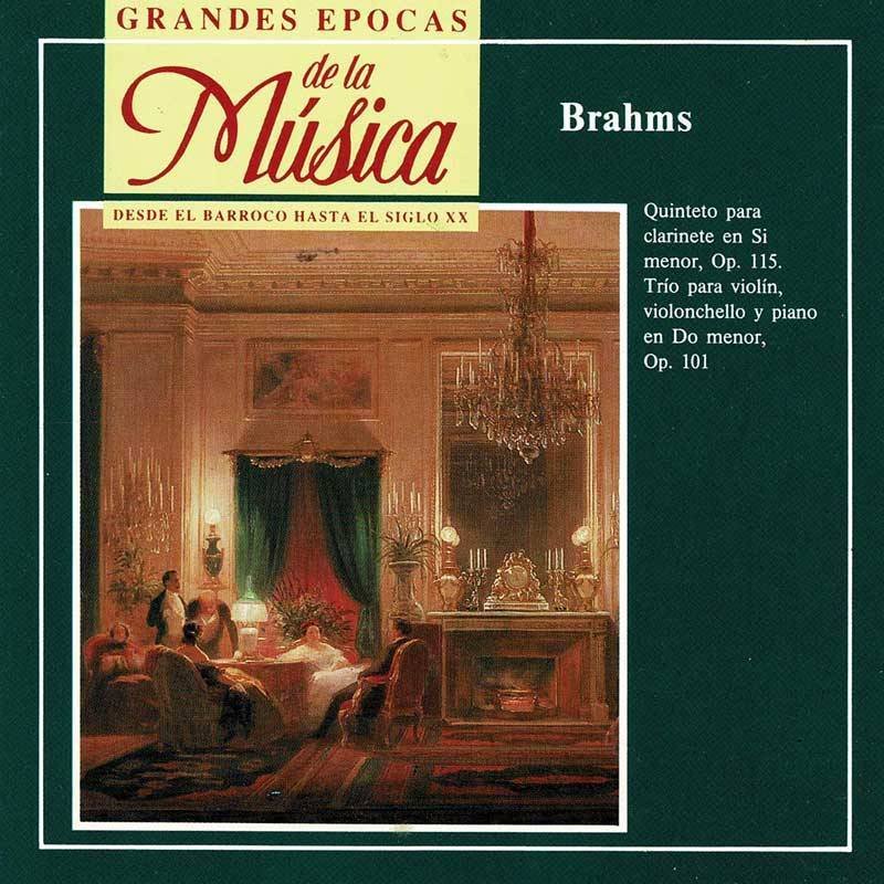 Grandes Epocas de la Música. Brahms - Quinteto Op. 115 Trío Op. 101. CD