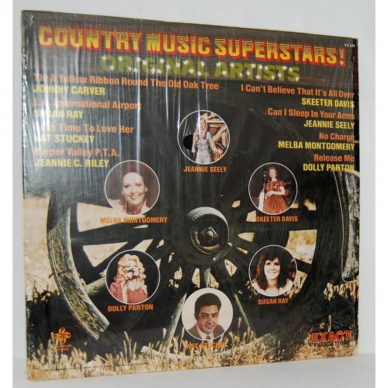 Country Music Superstars. Original Artists. LP