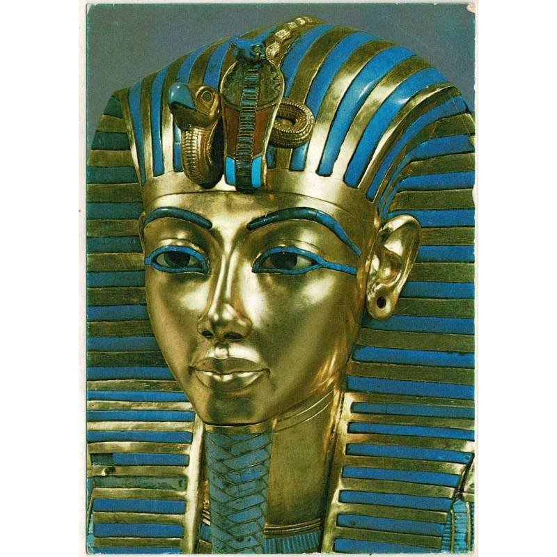 Postal Reino Unido. Treasures of Tutankhamun. The Gold Mask